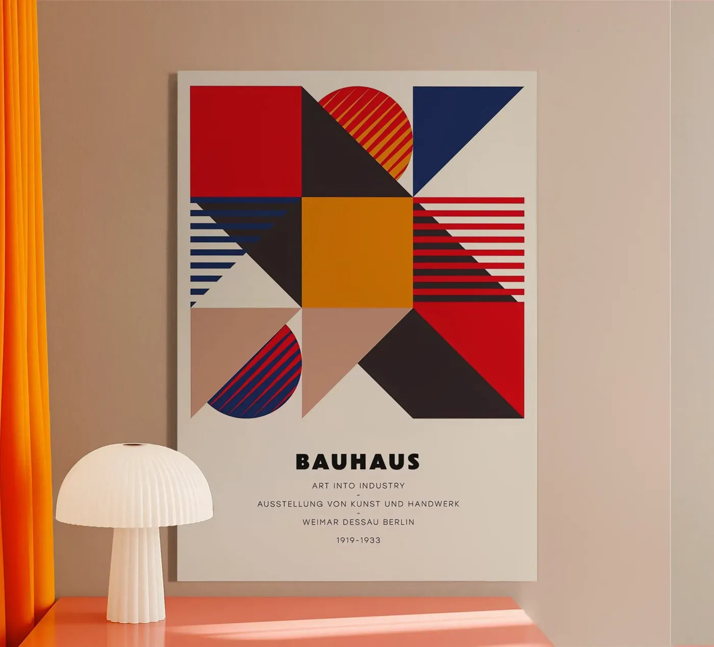 Bauhaus 1919 plexiglass da Narciso