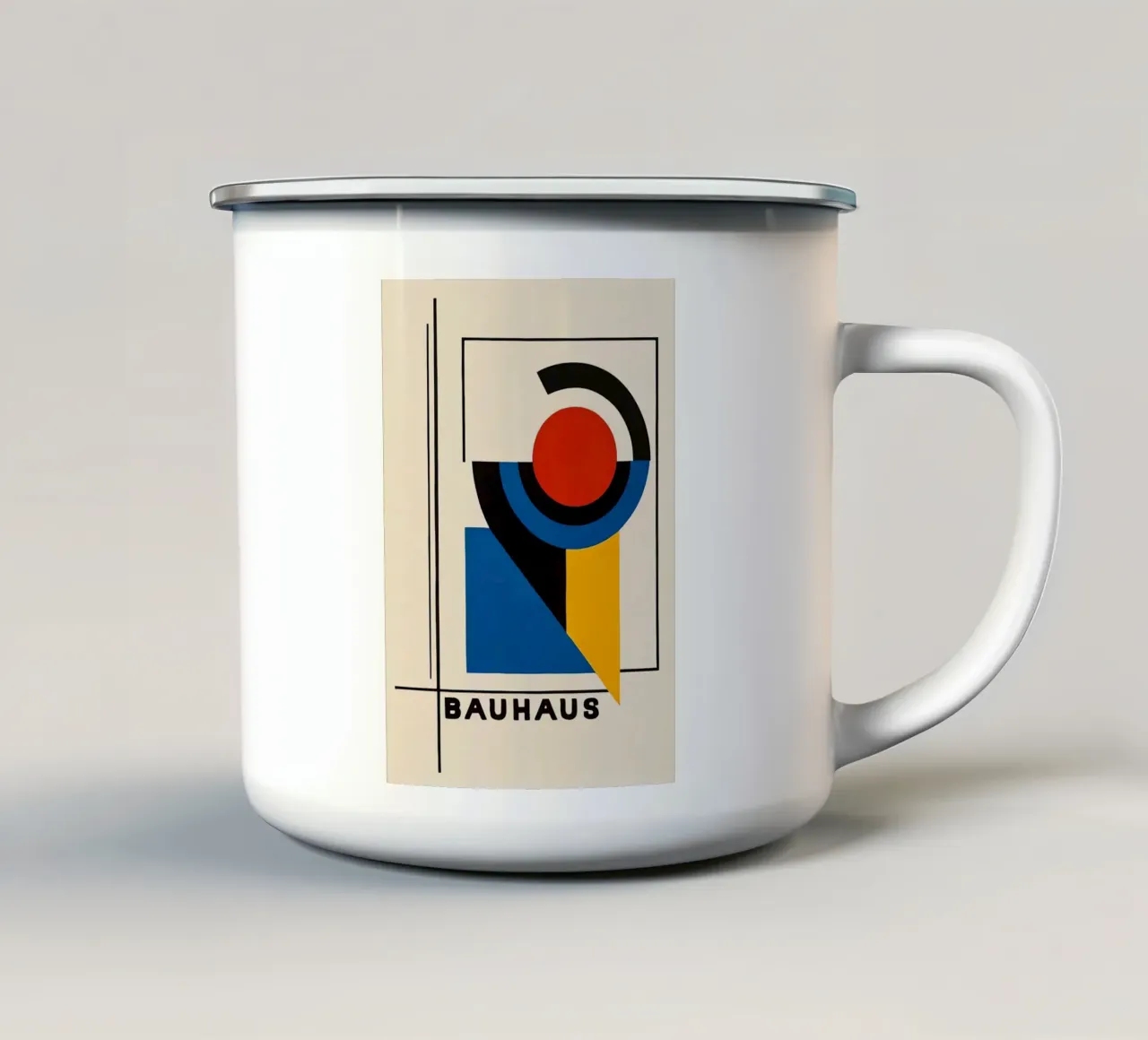 Bauhaus 1919 tazza in smalto da Narciso