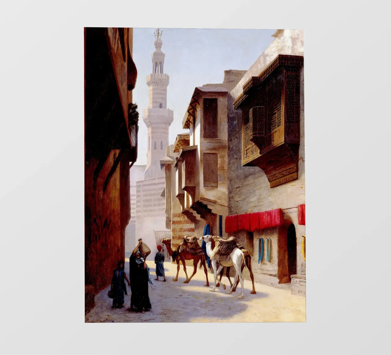 Una strada del Cairo telo in pvc da Dorothy