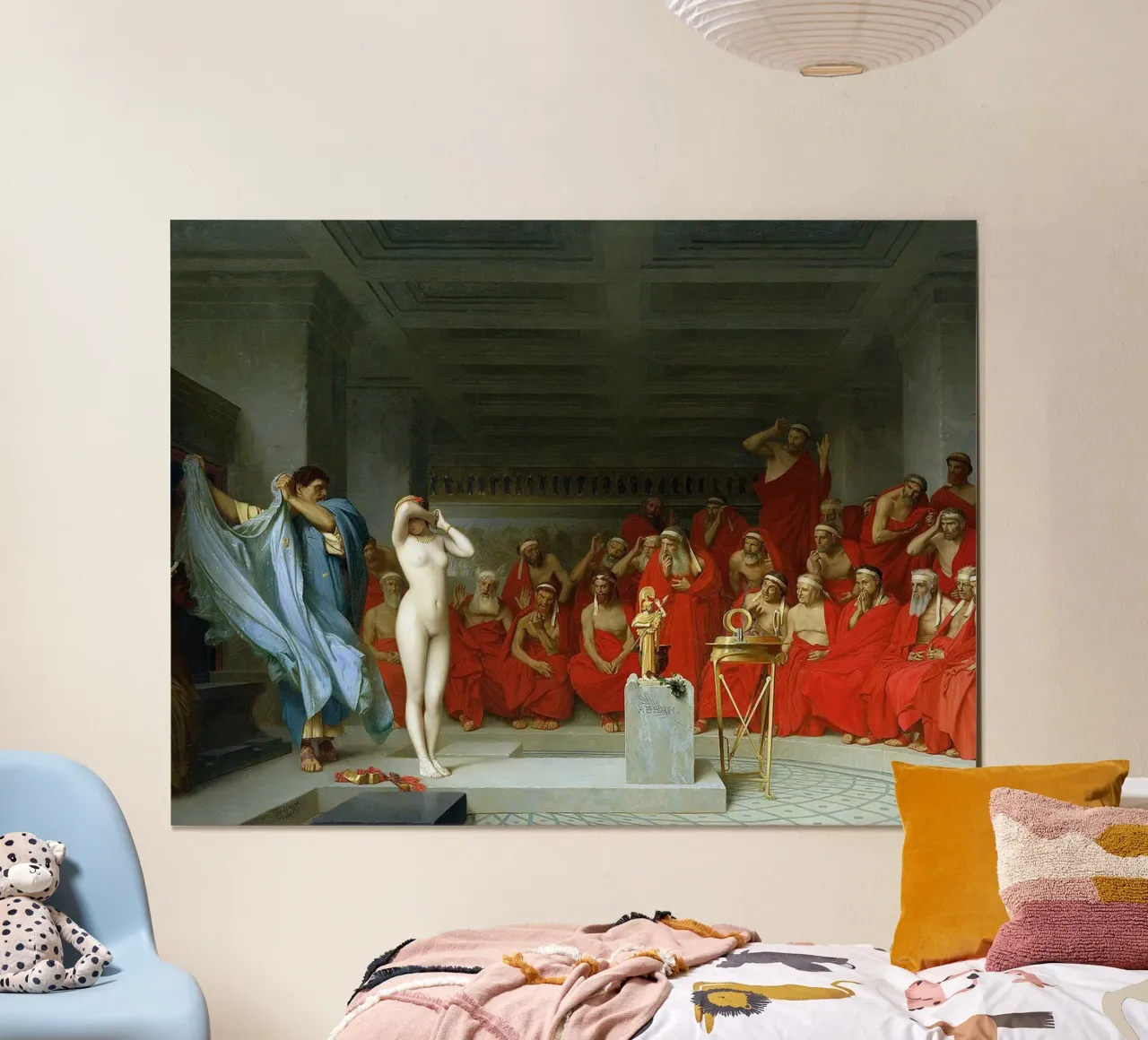 Phryné devant l'Aréopage par Jean-Léon Gérôme hahnemühle de Dorothy