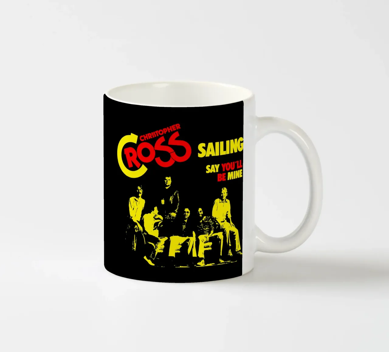 Stile grunge - Christopher Cross tazza in ceramica da igoshdesigns