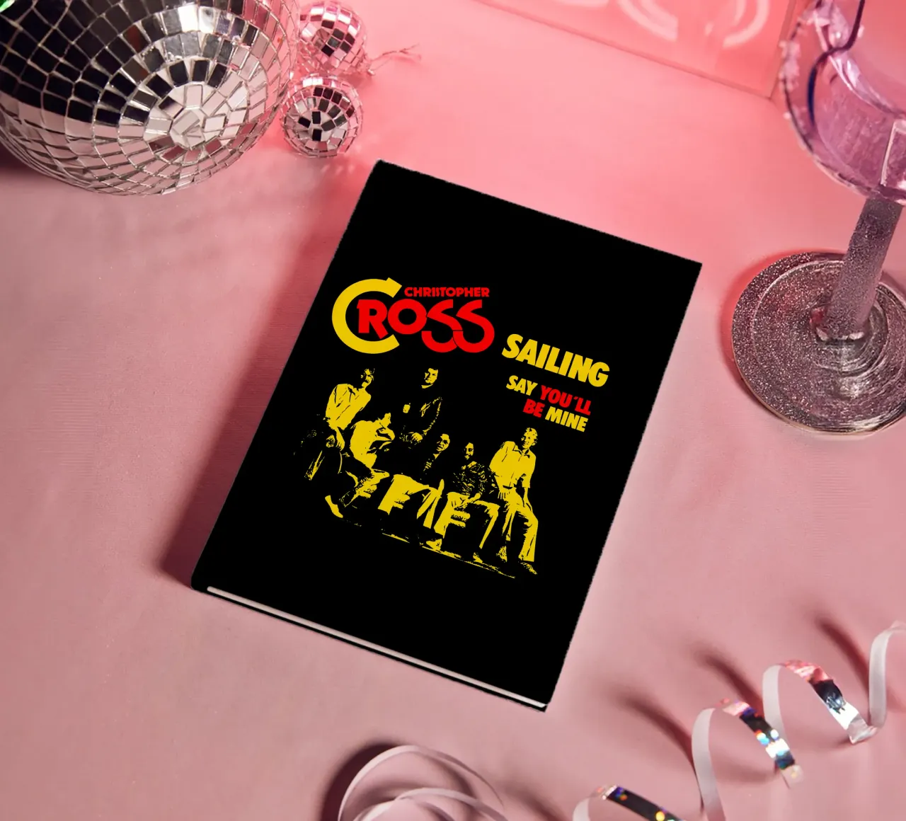 Grunge Style - Christopher Cross notebook by igoshdesigns