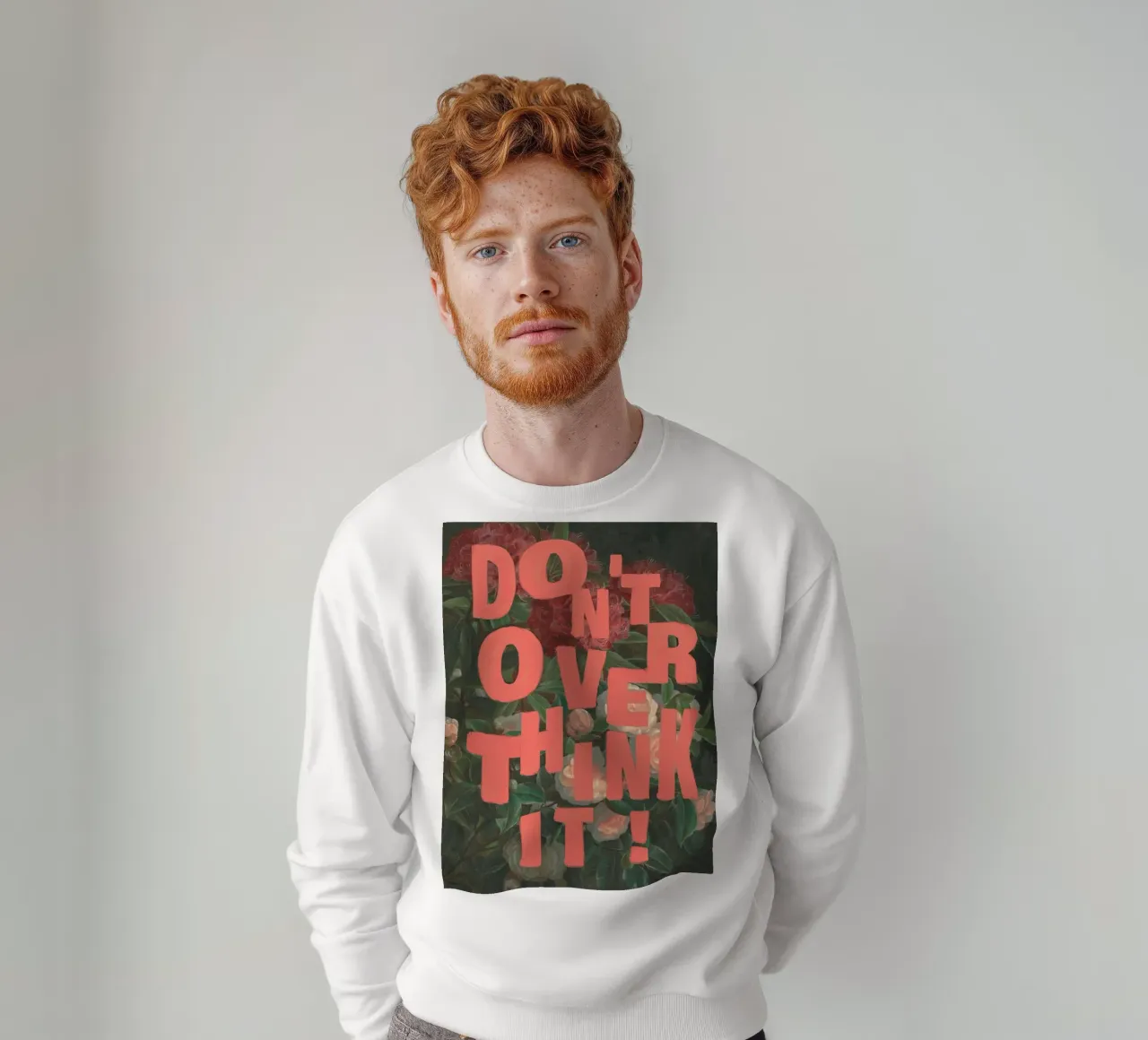 Don't Overthink It felpa da Jonas Loose