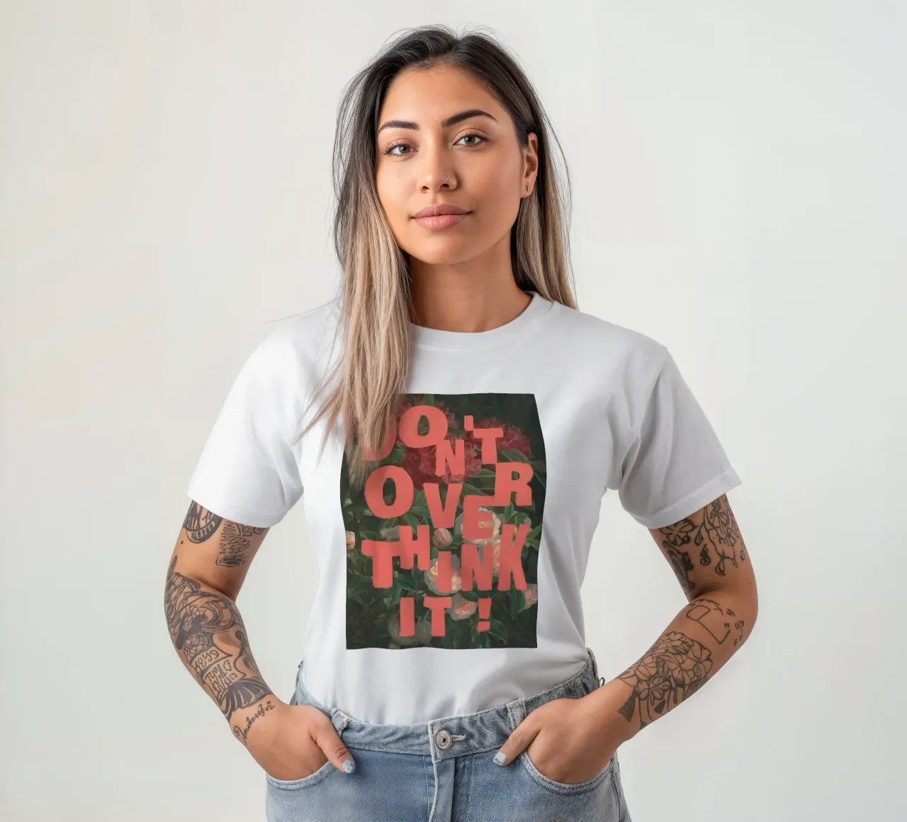 Don't Overthink It t-shirt da Jonas Loose