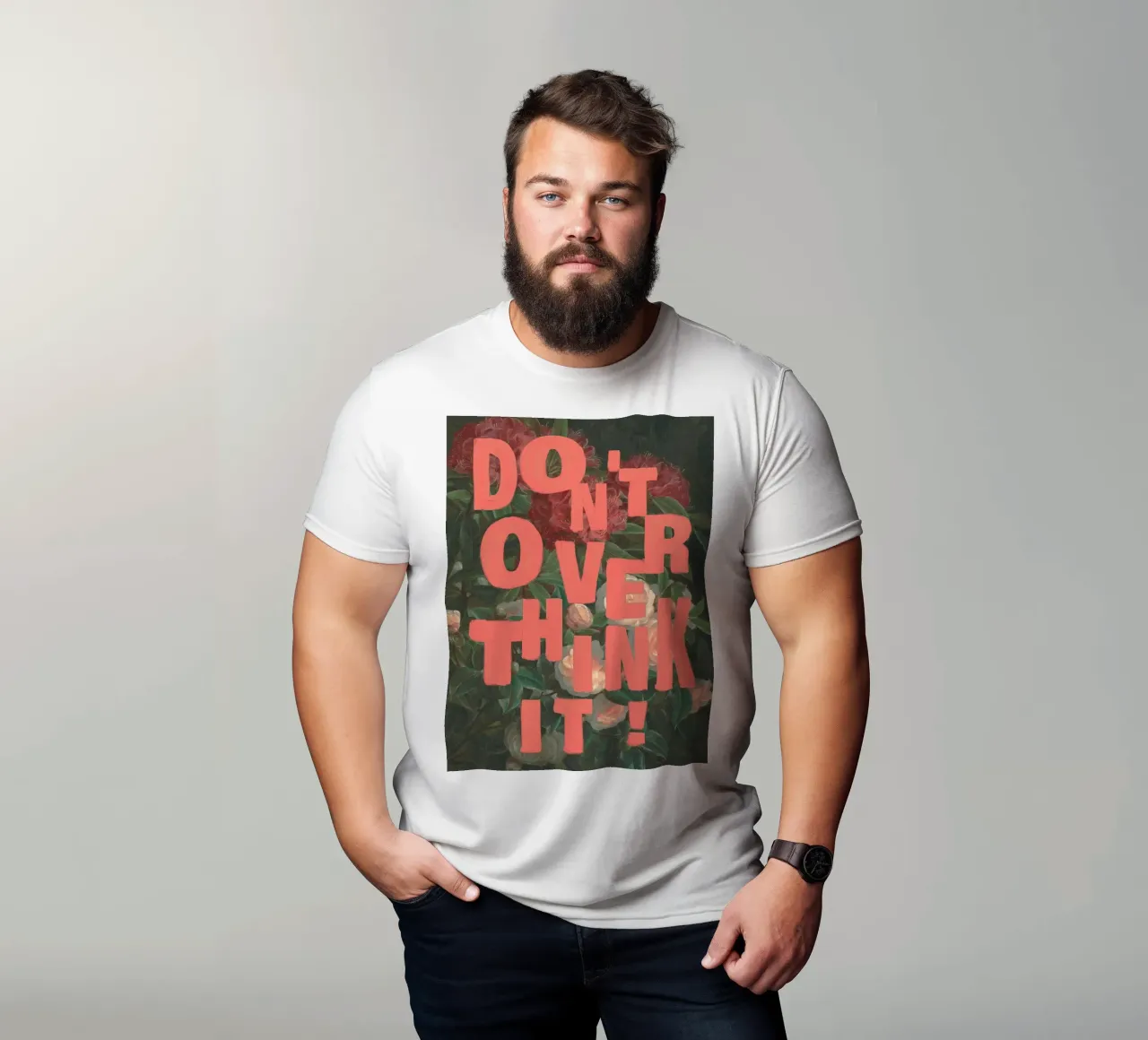 Don't Overthink It t-shirt da Jonas Loose