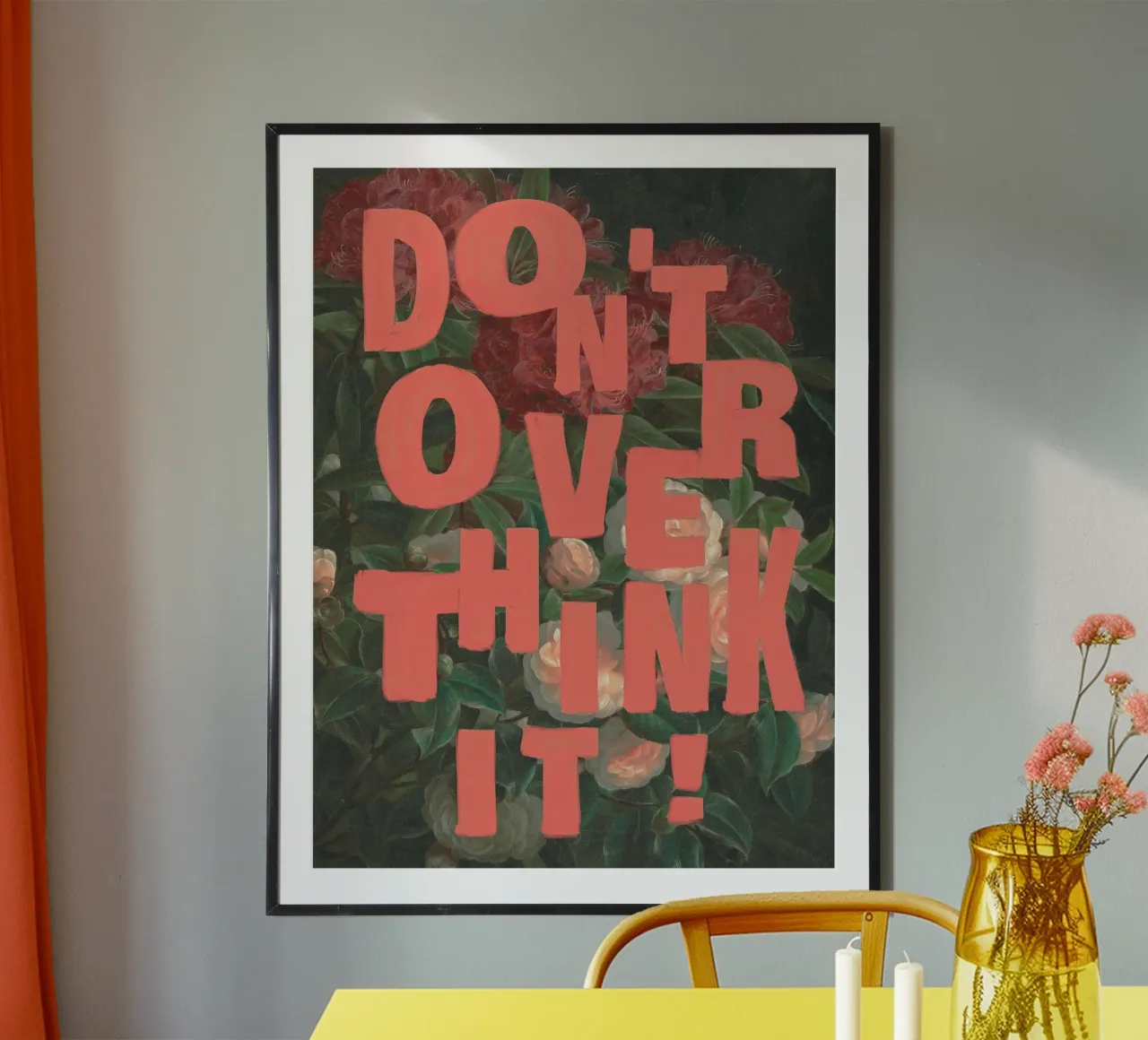 Don't Overthink It carta hahnemühle da Jonas Loose