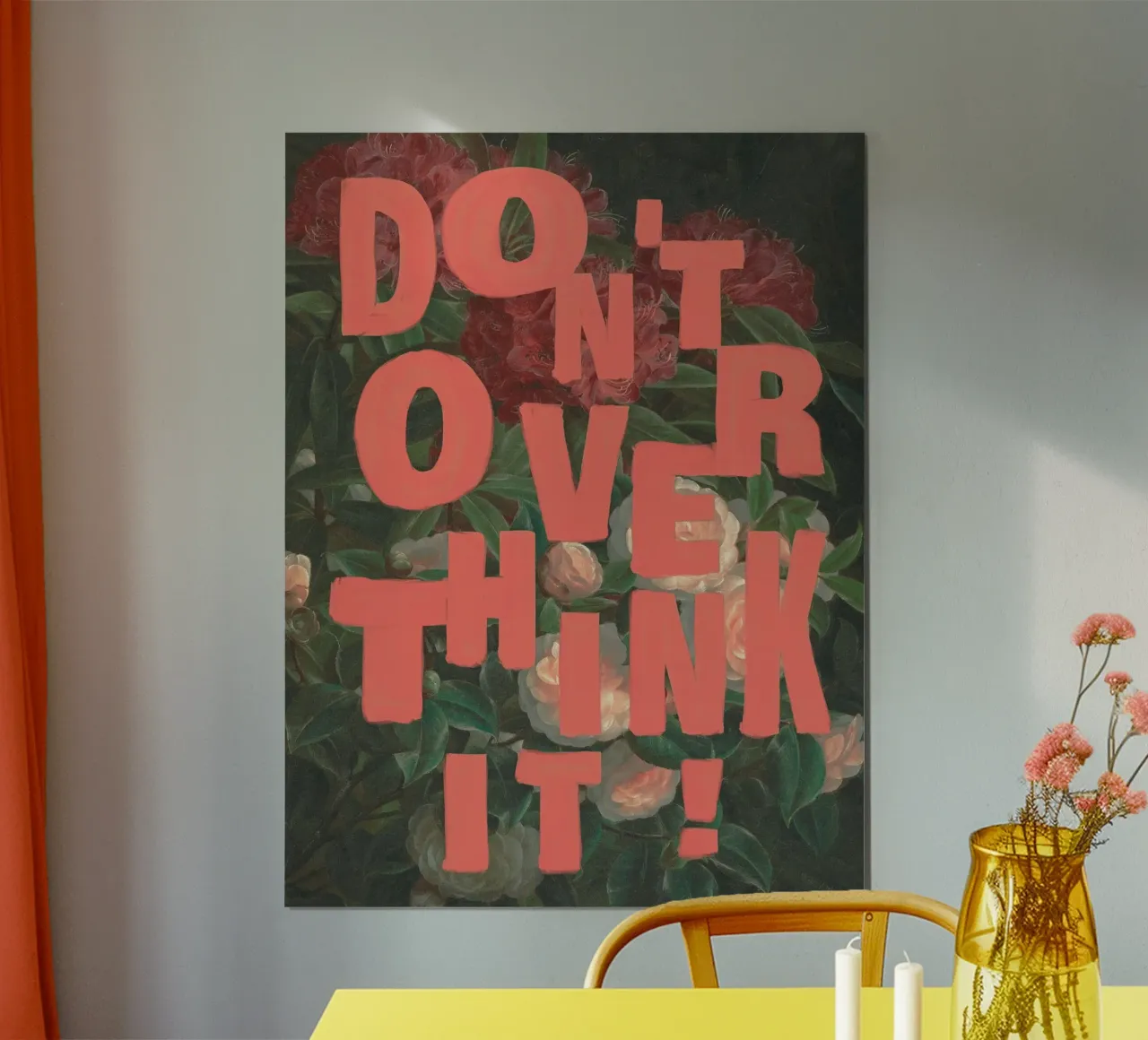 Don't Overthink It carta hahnemühle da Jonas Loose