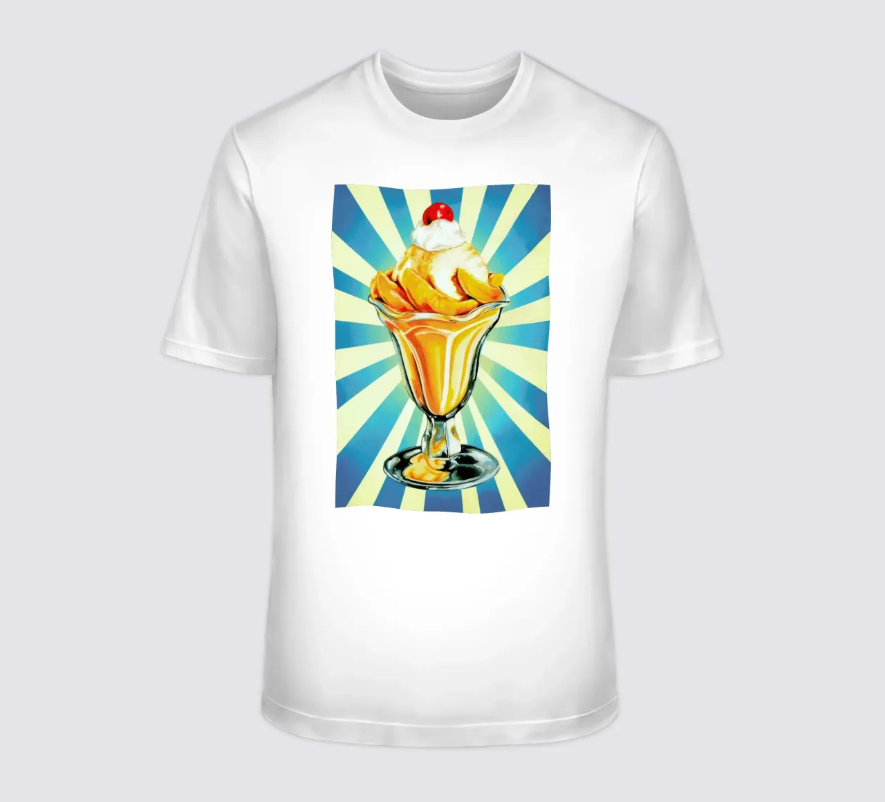 Peach Sundae t-shirt da Kelly Gilleran