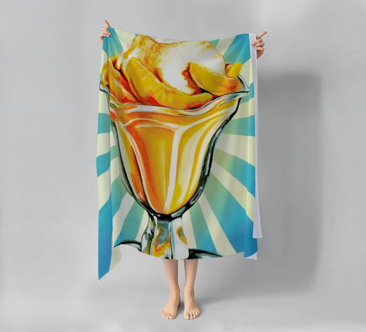Peach Sundae telo mare da Kelly Gilleran