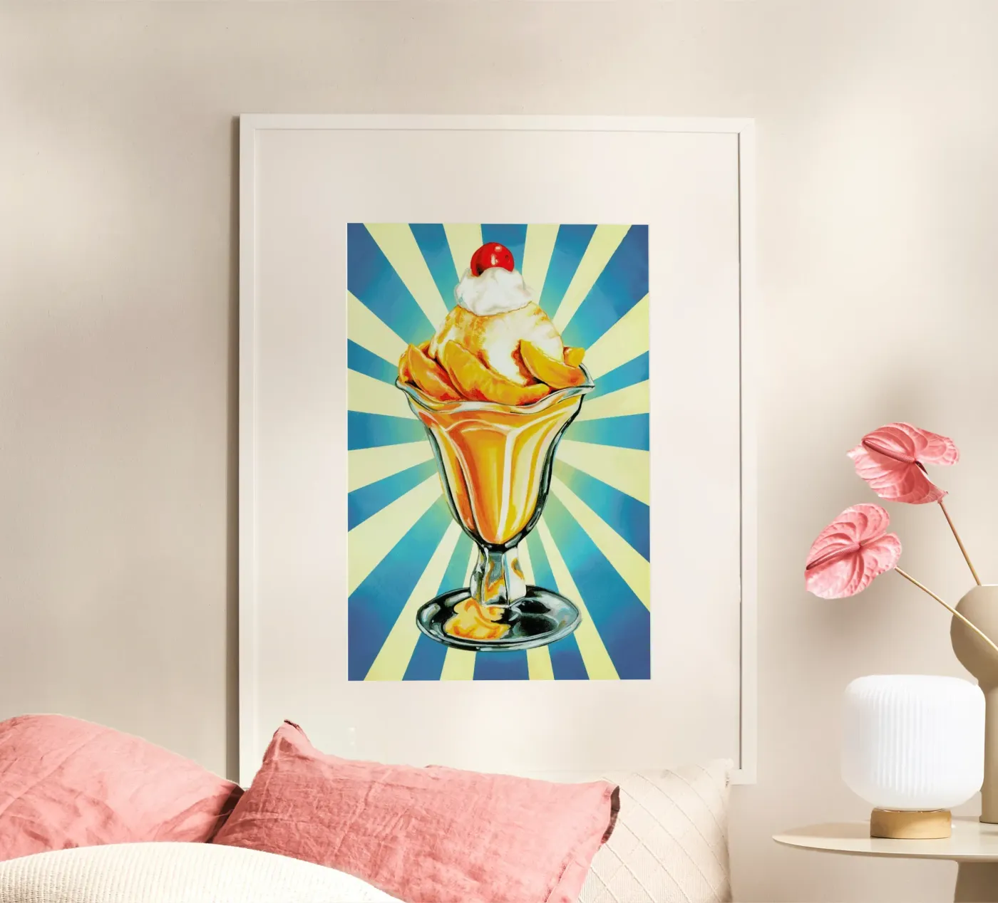 Peach Sundae poster da Kelly Gilleran