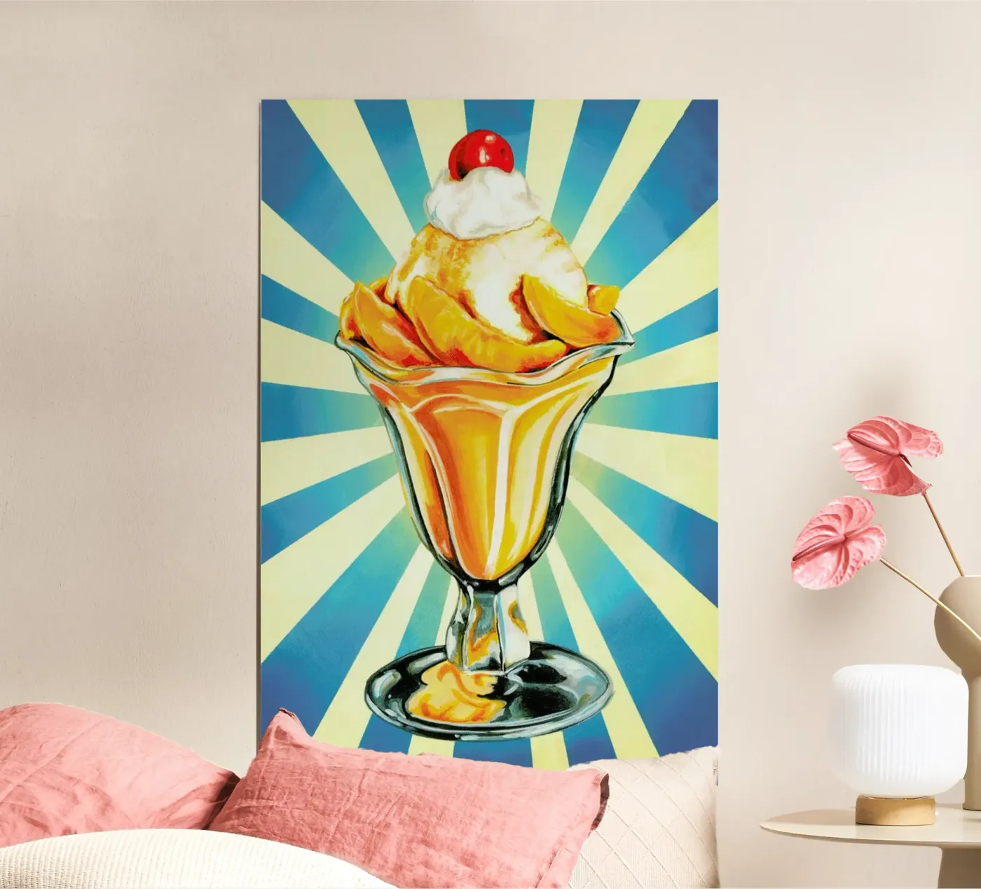 Peach Sundae poster da Kelly Gilleran