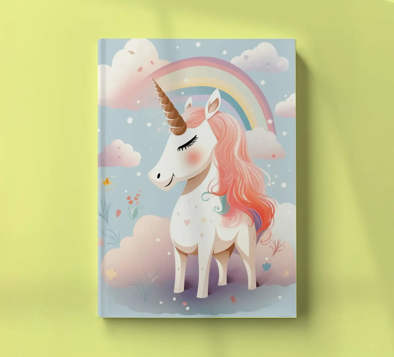 Whimsical Unicorn notebook by Happy Littles