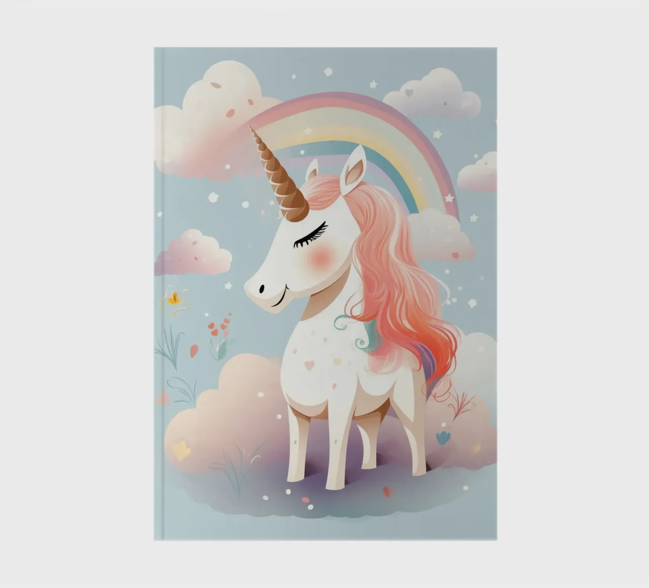 Whimsical Unicorn notebook by Happy Littles