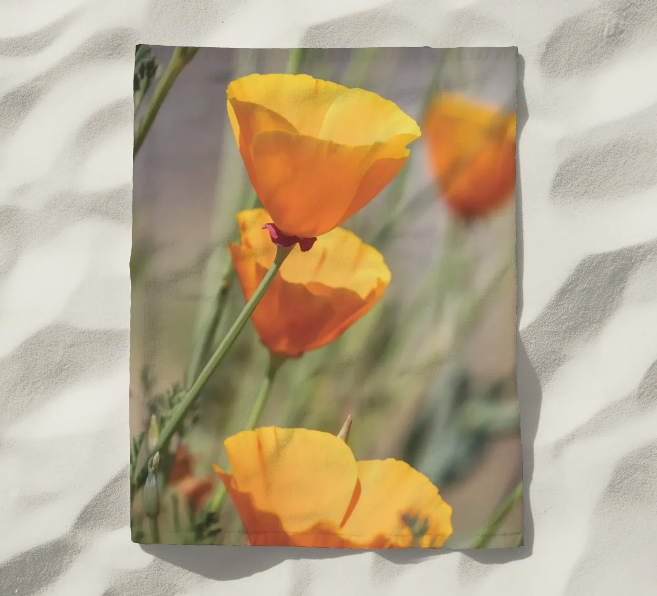 Yellow Flora telo mare da Dave Hare Photography