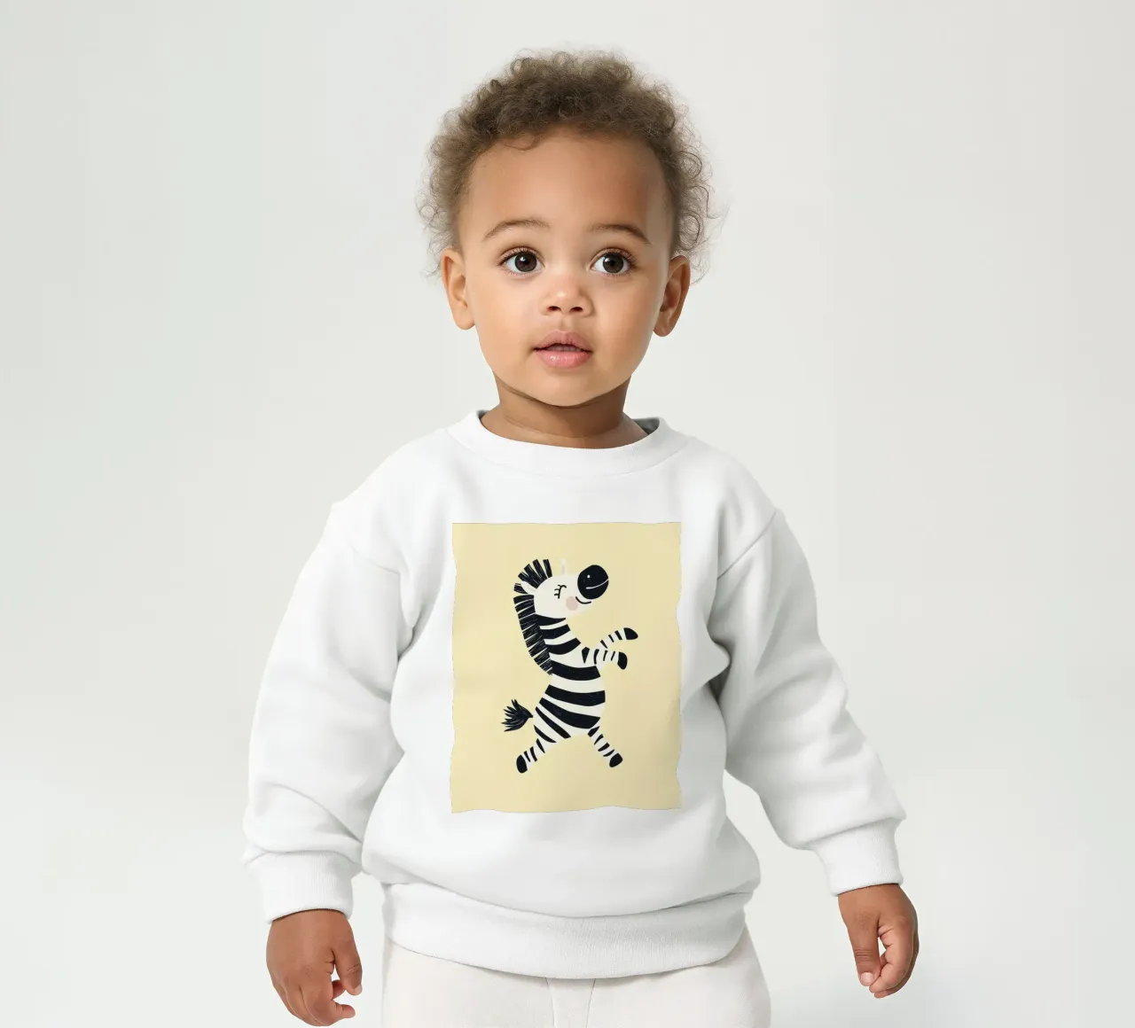 Zebra stravagante felpa neonato da Happy Littles