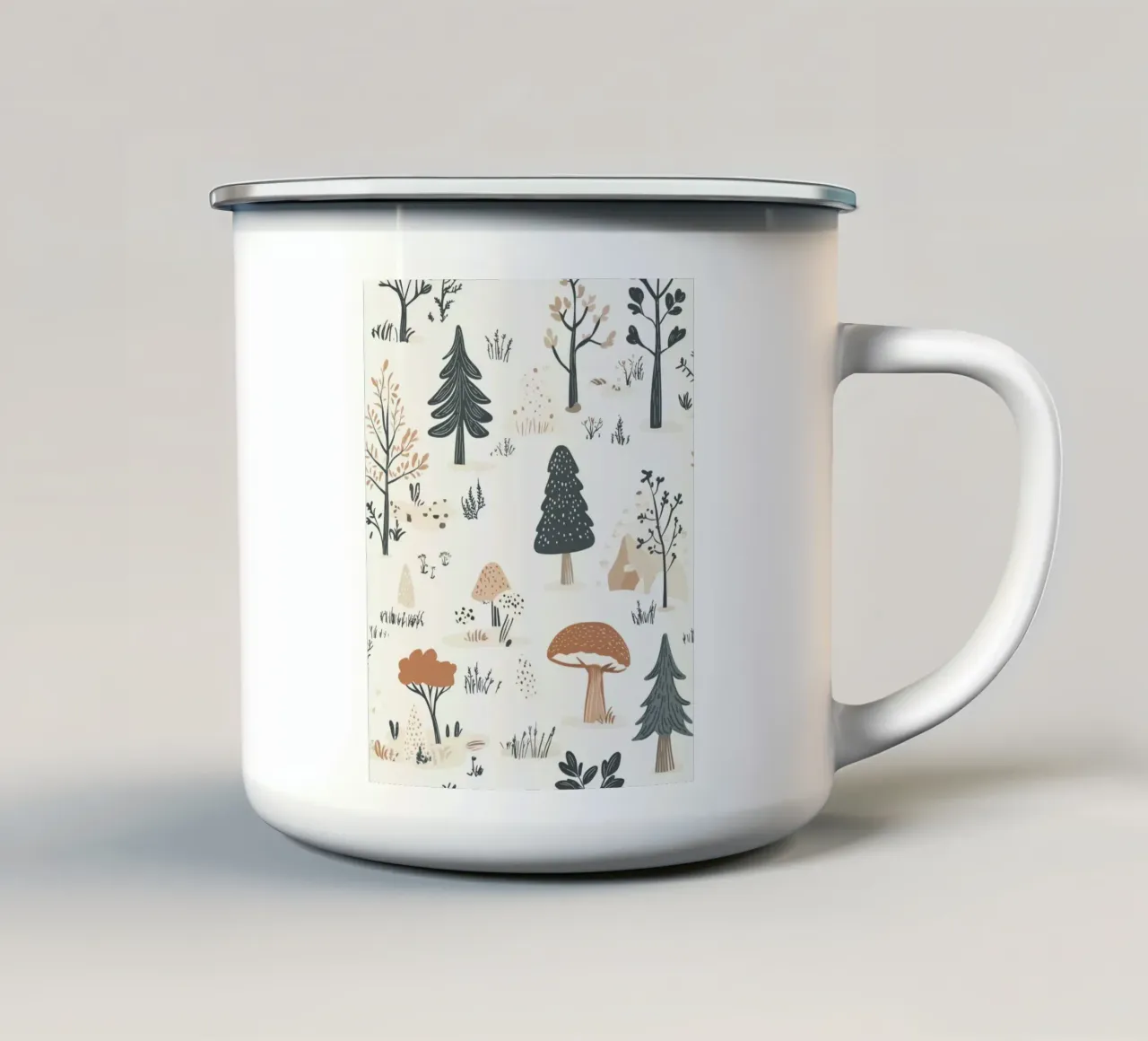 Foresta stravagante tazza in smalto da Happy Littles