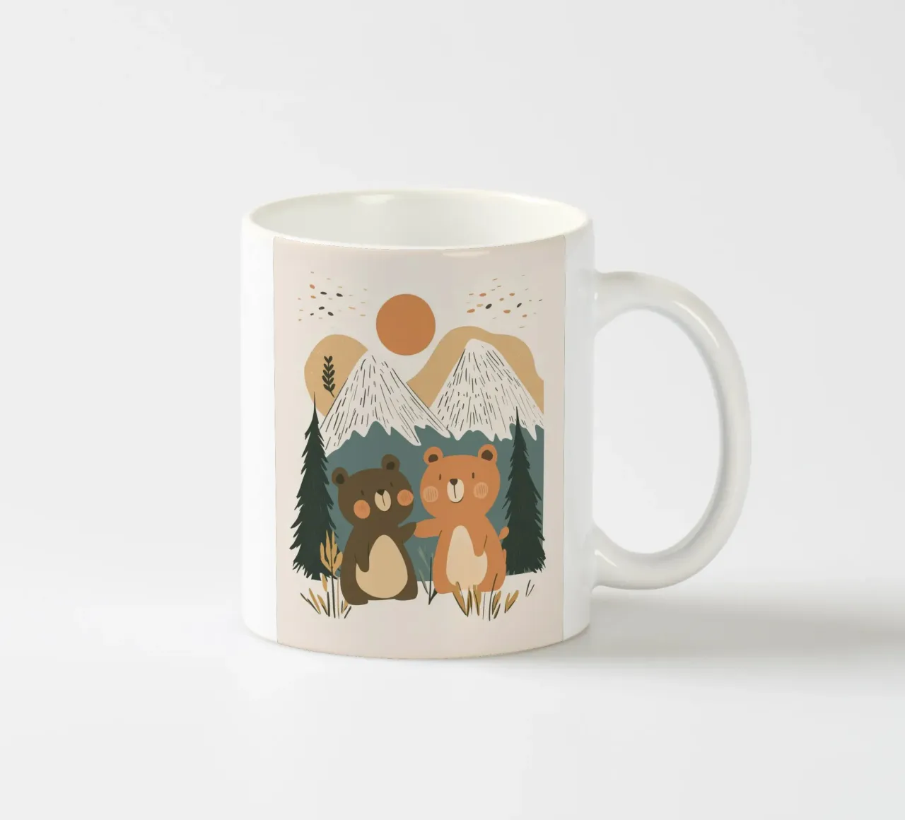 Orsi stravaganti tazza in ceramica da Happy Littles