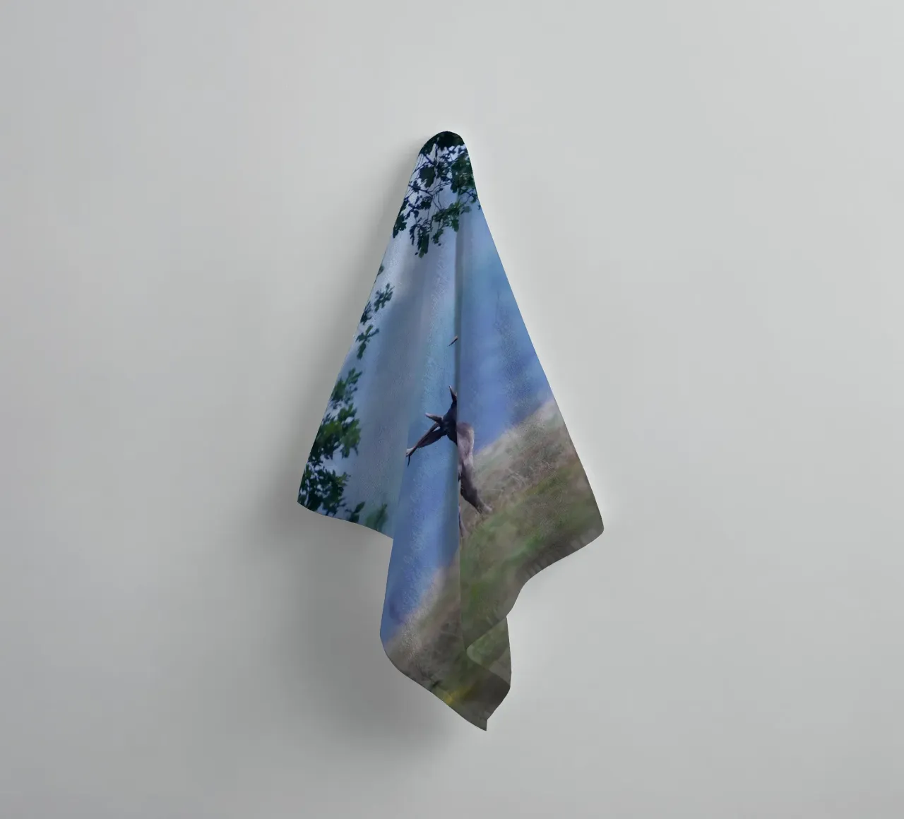 Daim dans ma forêt préférée serviette de bain de Tom's Wildlife
