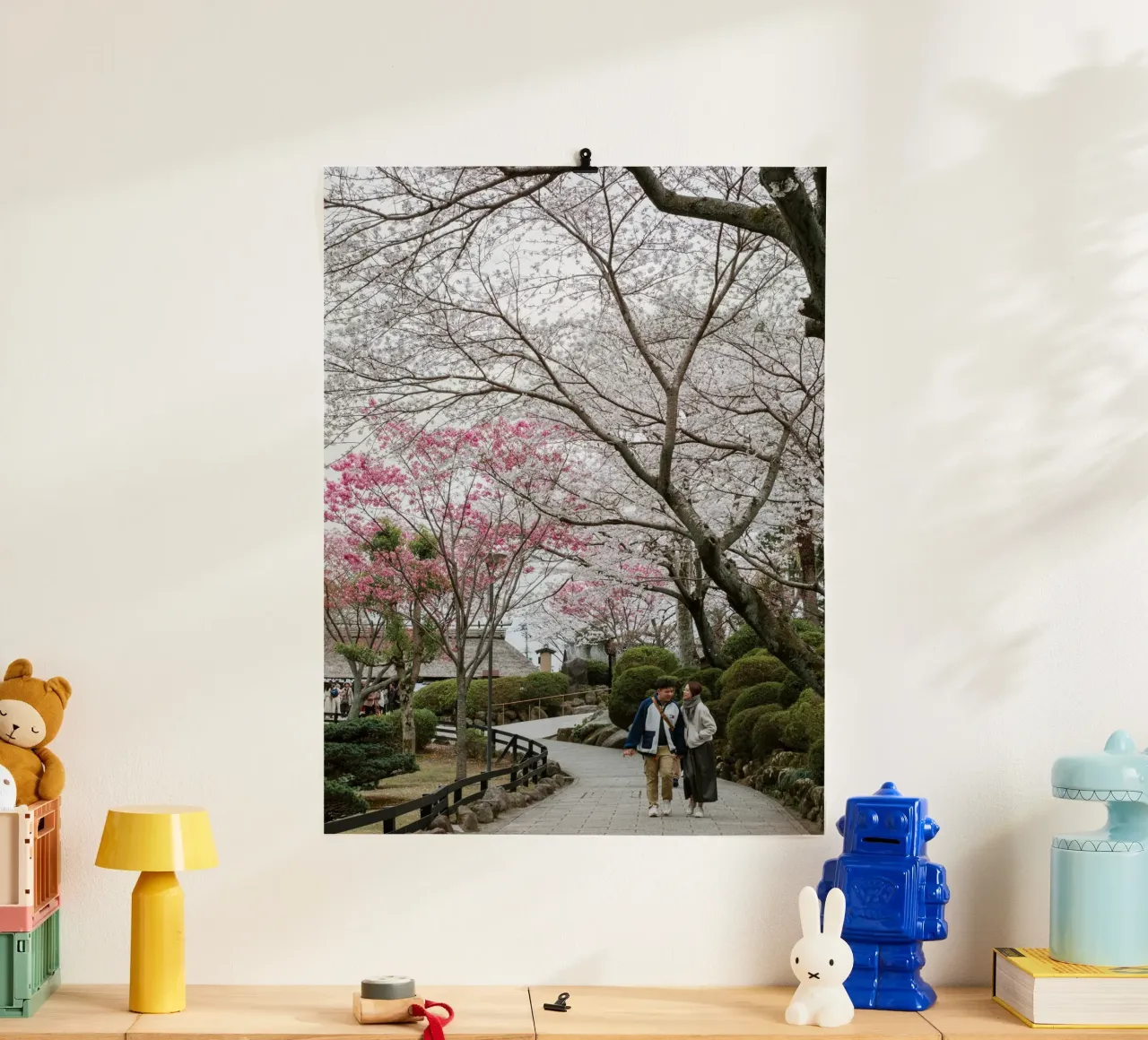 Fiori di ciliegio a Beppu, Giappone carta hahnemühle da Marcel Bisig