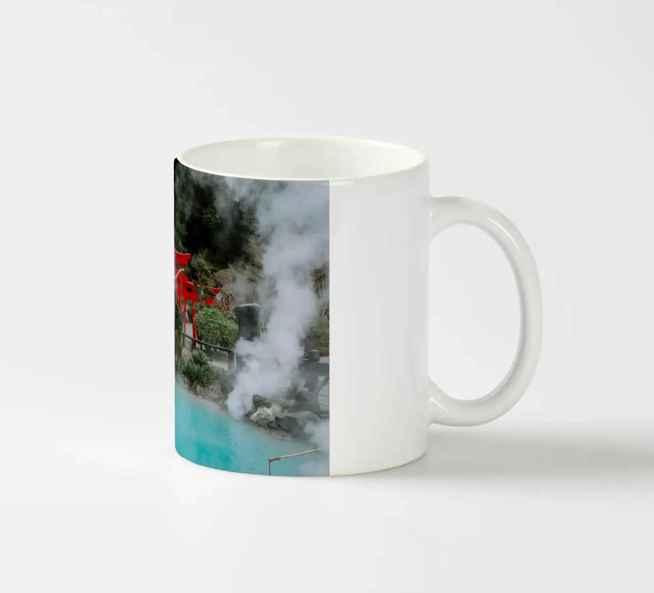 Inferno di Beppu, Giappone tazza in ceramica da Marcel Bisig