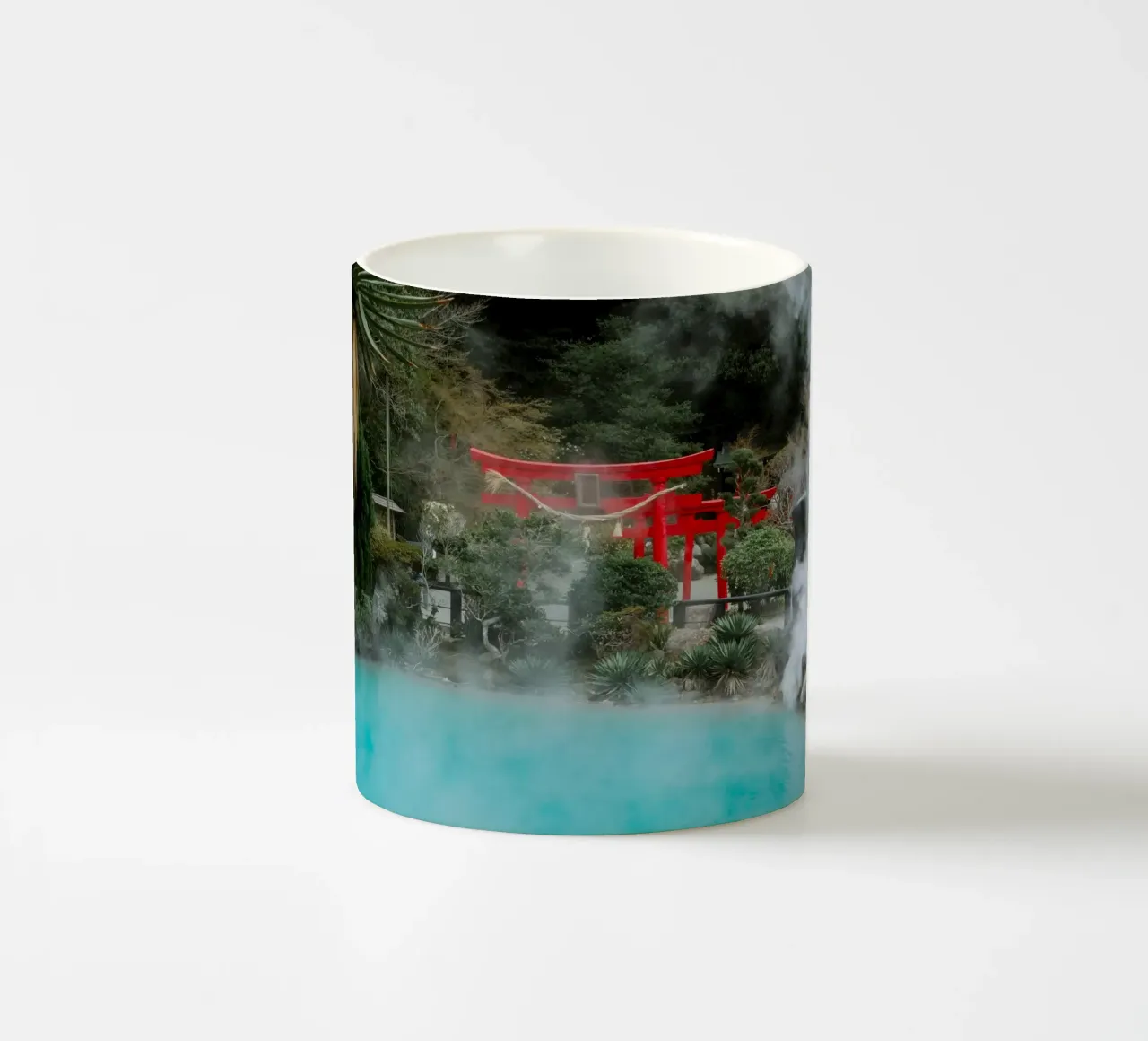 Inferno di Beppu, Giappone tazza in ceramica da Marcel Bisig