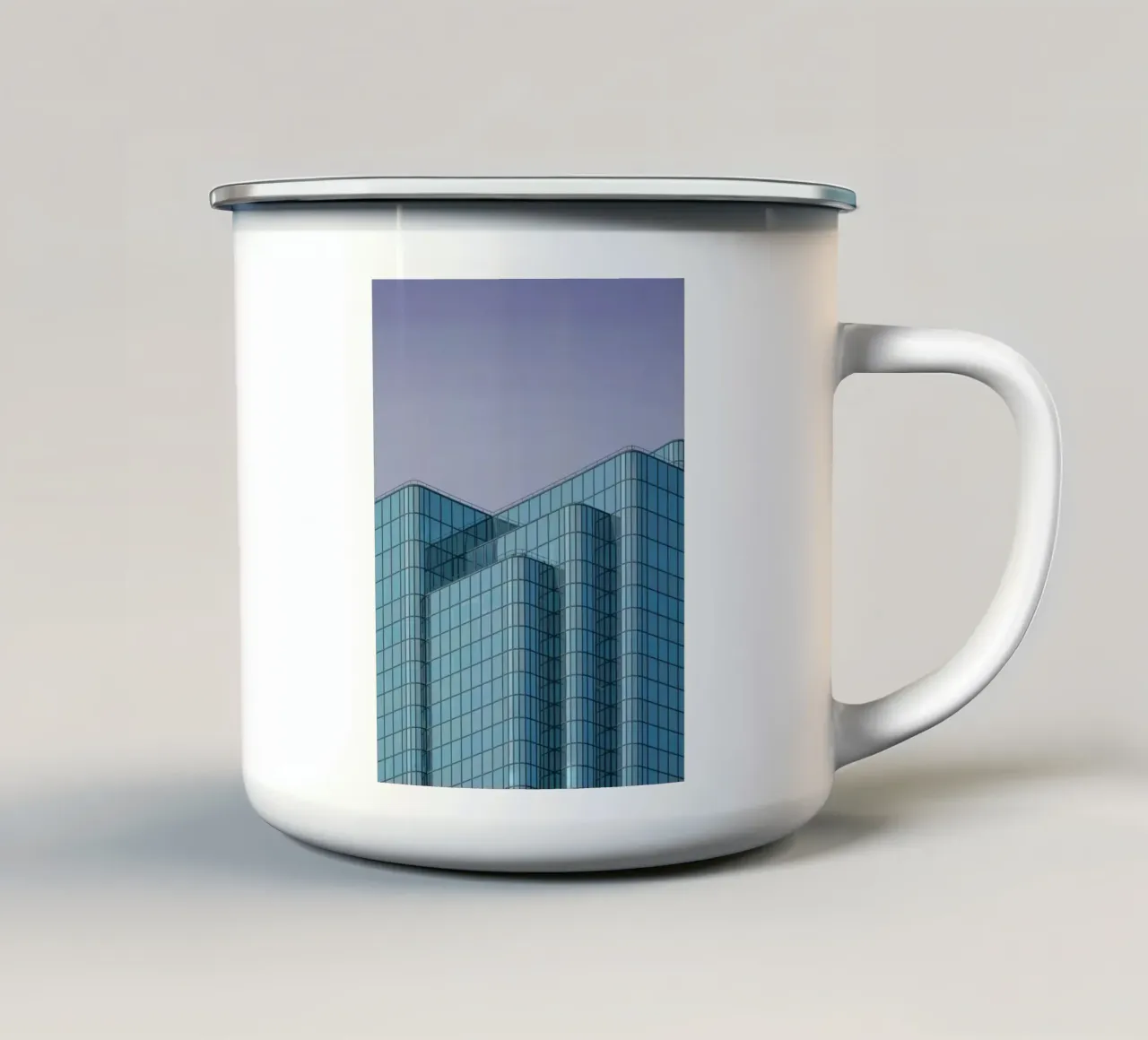 building wave tazza in smalto da Grant