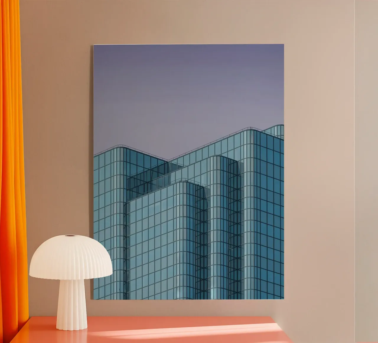 building wave plexiglass da Grant