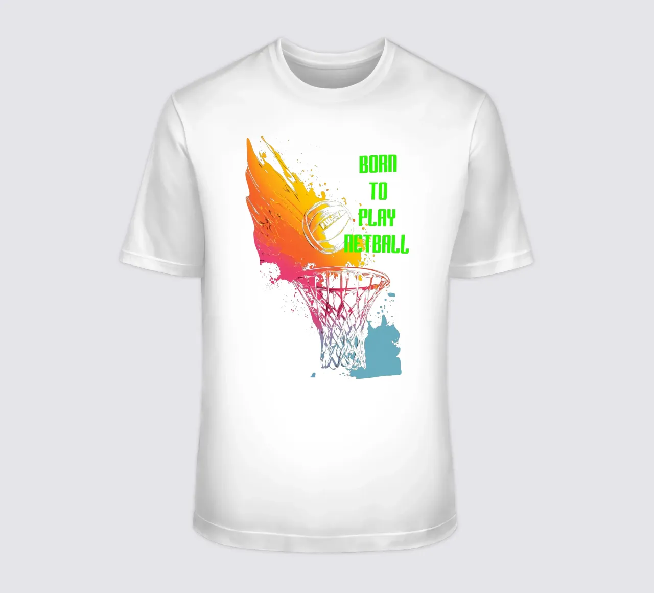 Nato per giocare a Netball t-shirt da Kt10Designs