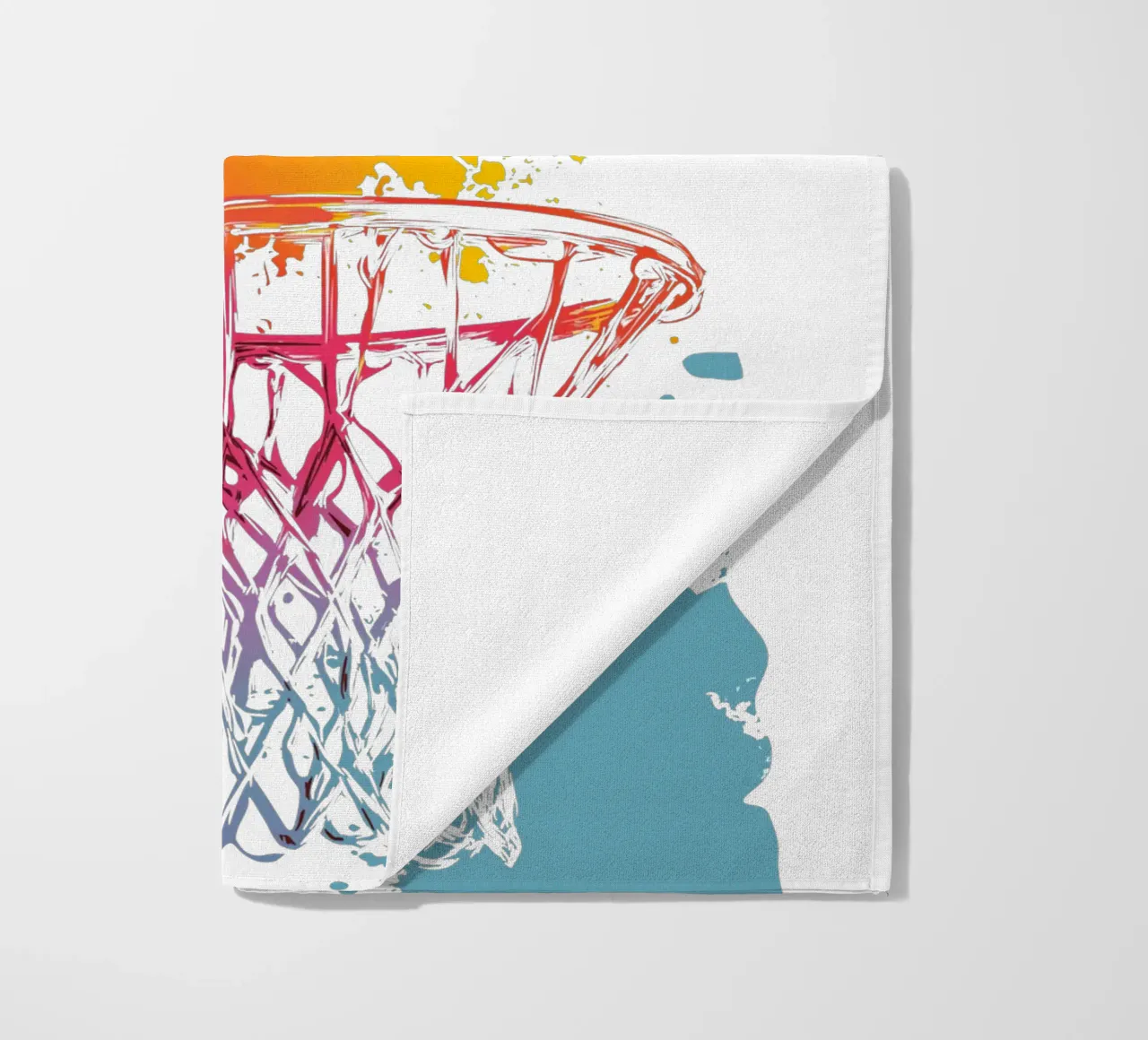 Nato per giocare a Netball telo mare da Kt10Designs
