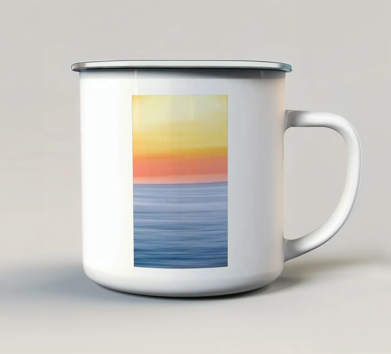 gradient wave and color tazza in smalto da Grant