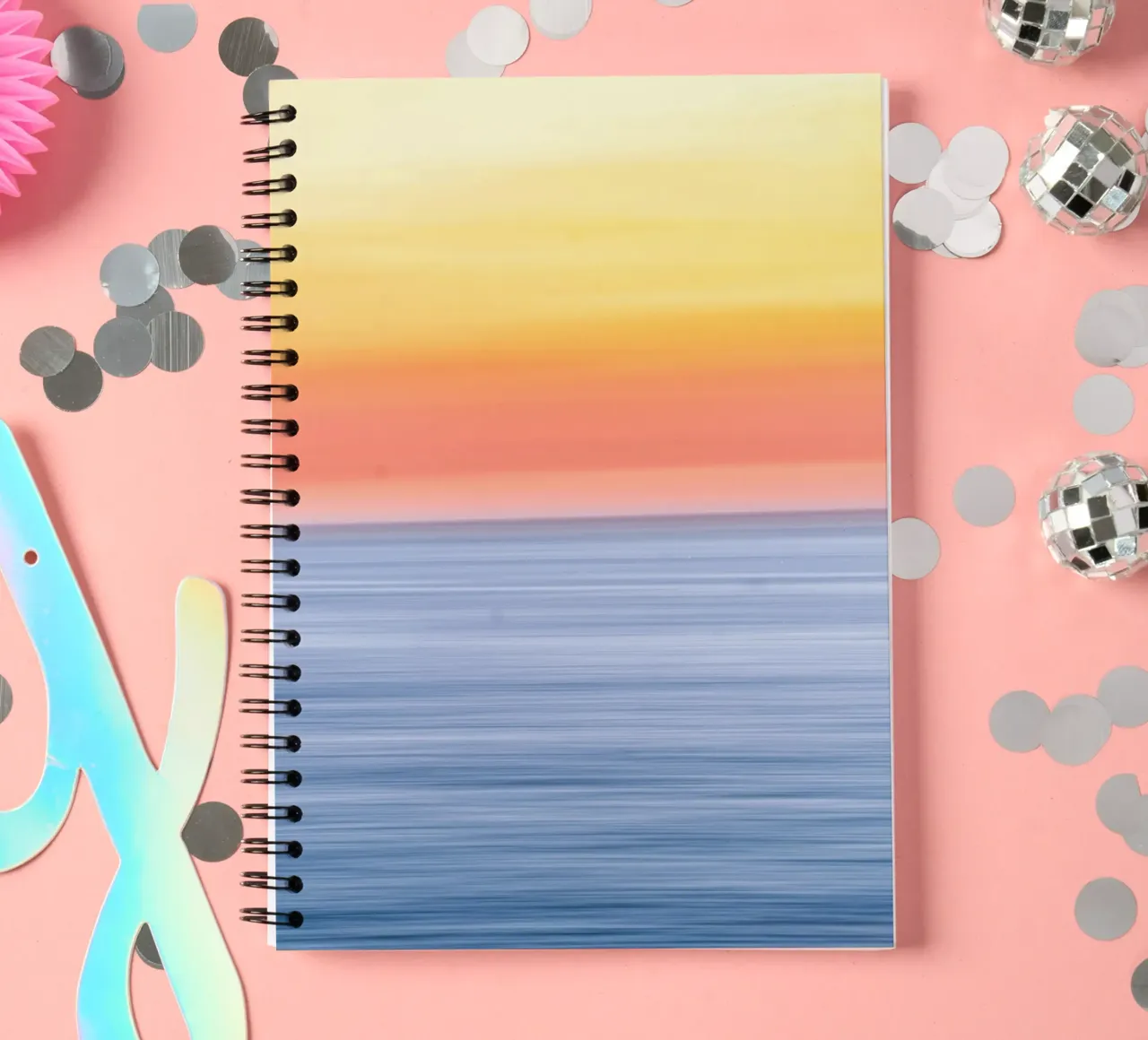 gradient wave and color diario ad anelli da Grant