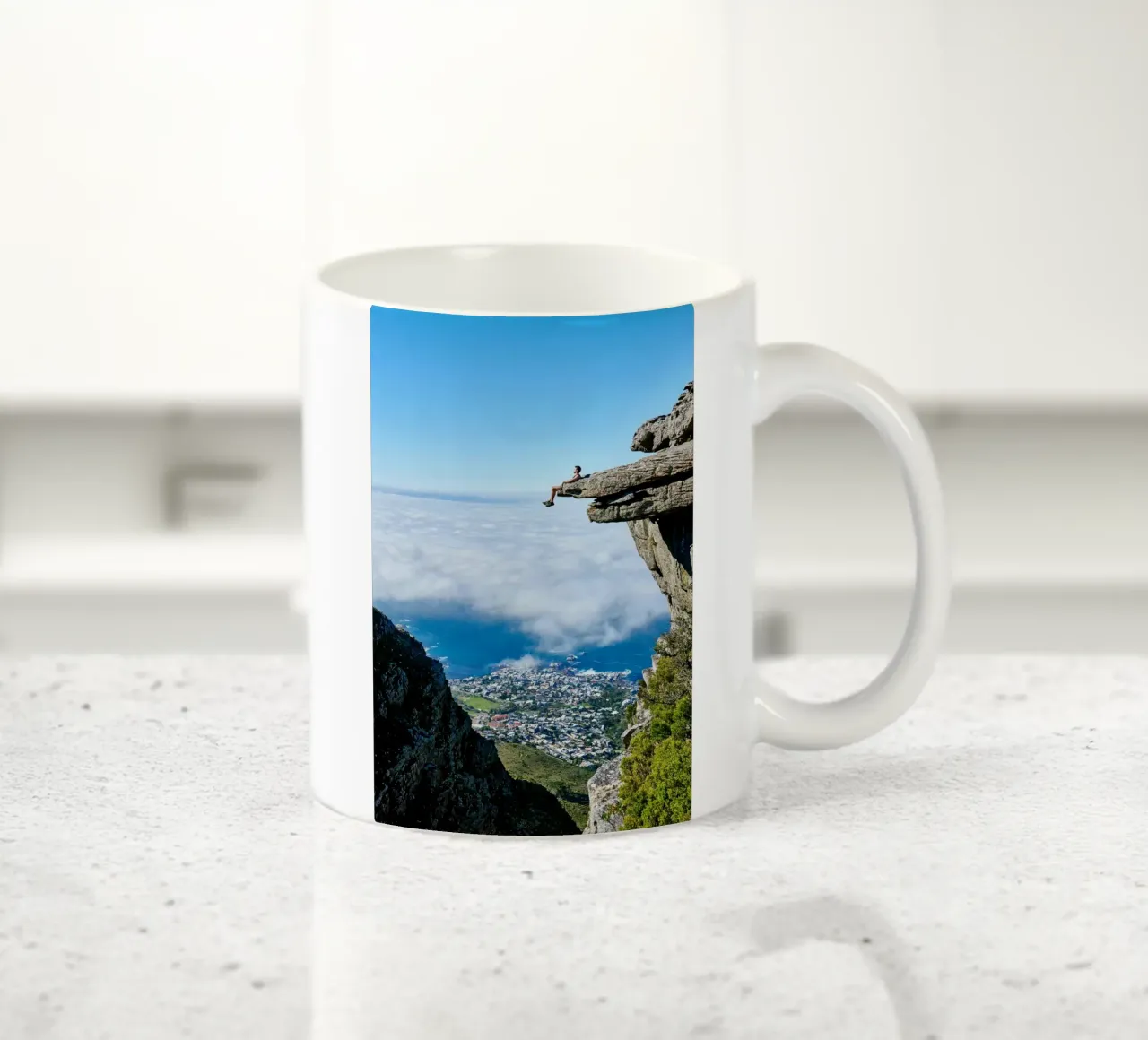 man chill on rock tazza in ceramica da Grant