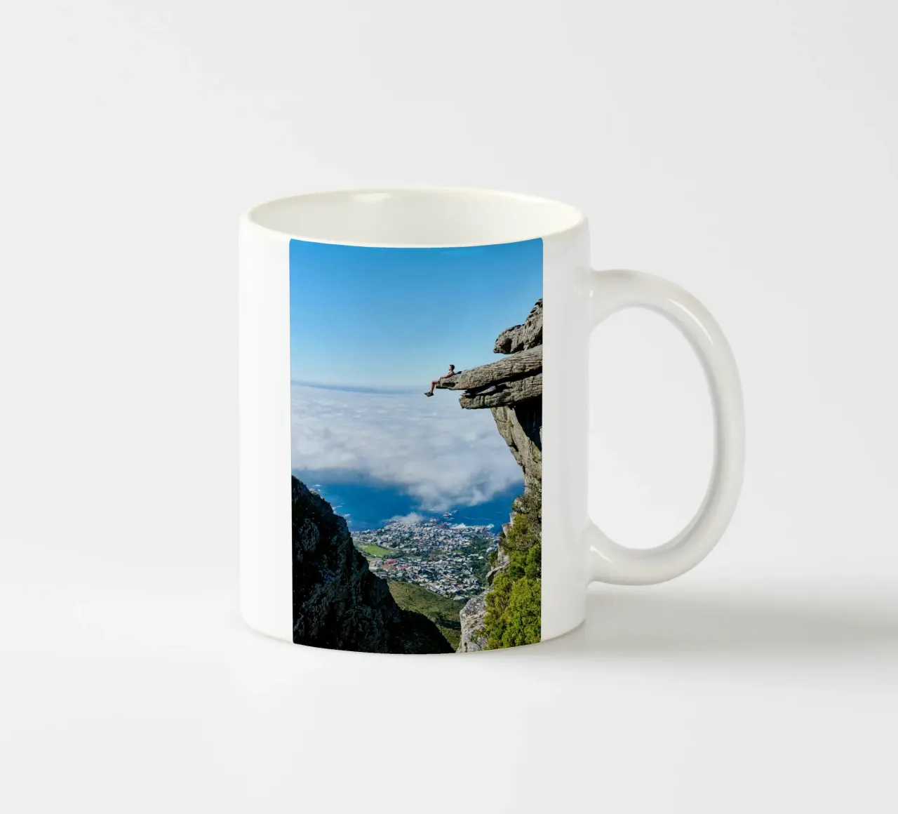 man chill on rock tazza in ceramica da Grant