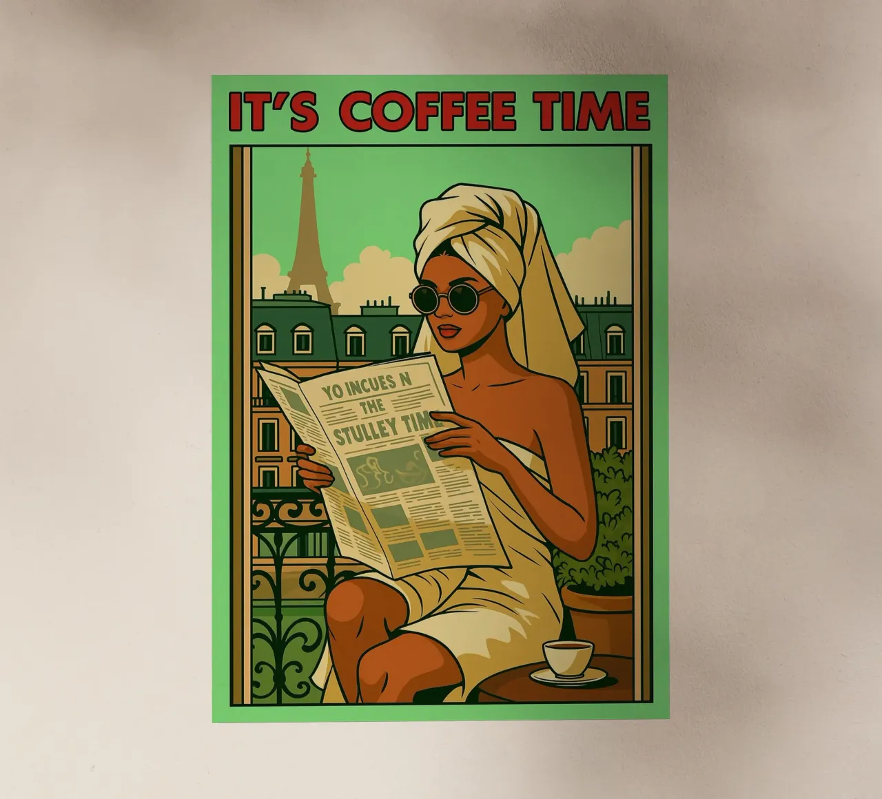 l'ora del caffè le donne disegnano pellicola backlit da samaras