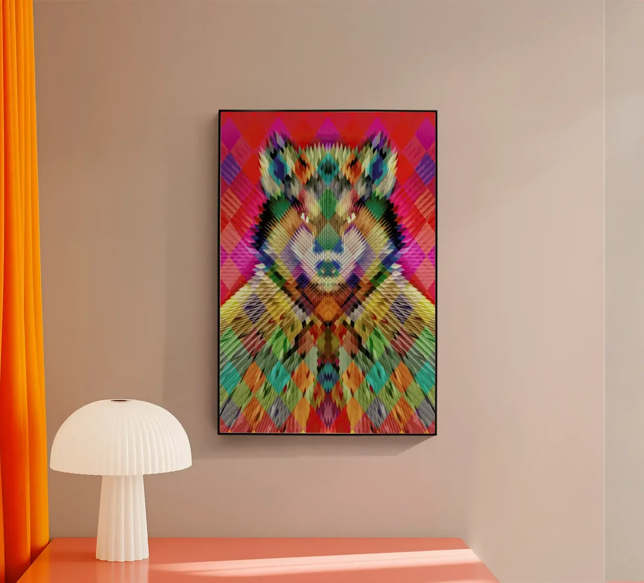 Corporate Wolf plexiglass da Ali Gulec