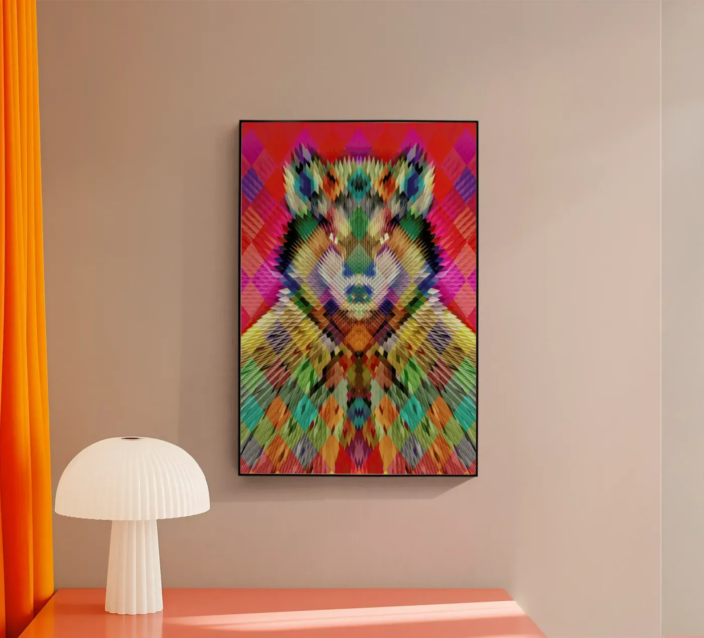 Corporate Wolf plexiglas de Ali Gulec