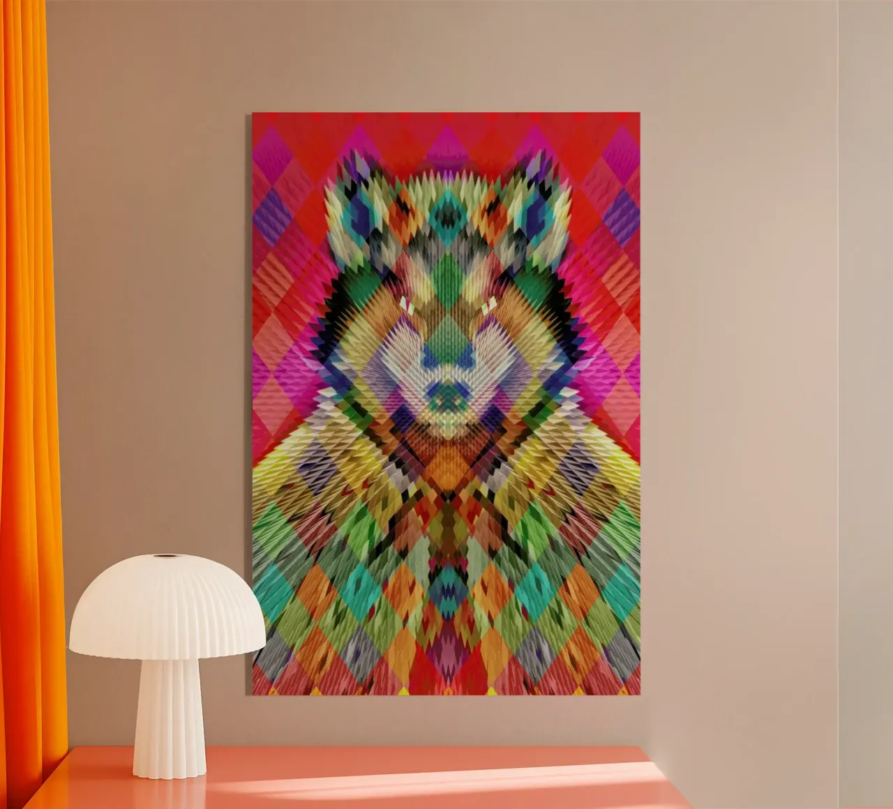 Corporate Wolf plexiglass da Ali Gulec