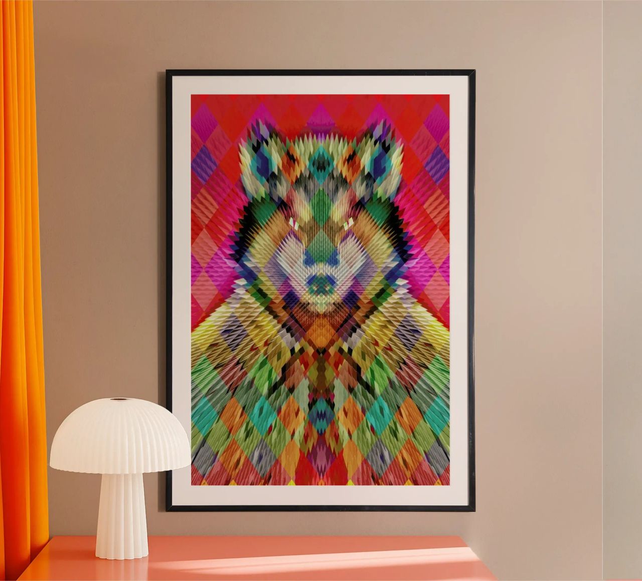 Corporate Wolf Poster von Ali Gulec