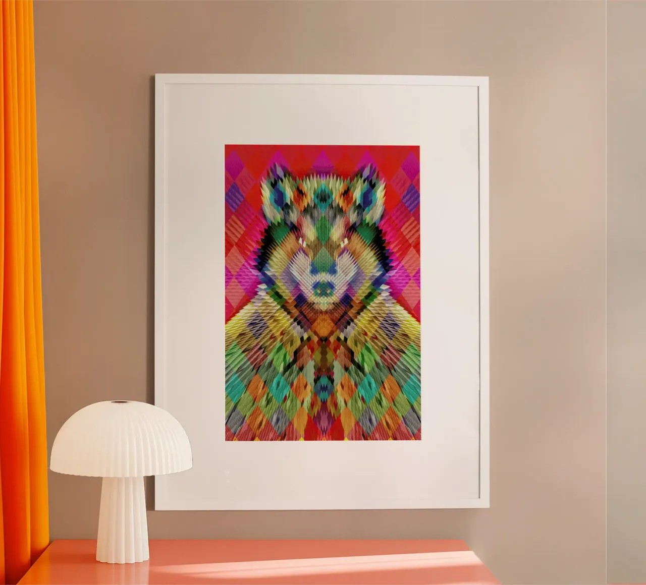 Corporate Wolf poster da Ali Gulec
