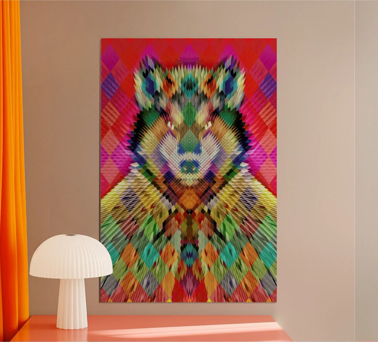 Corporate Wolf Poster von Ali Gulec