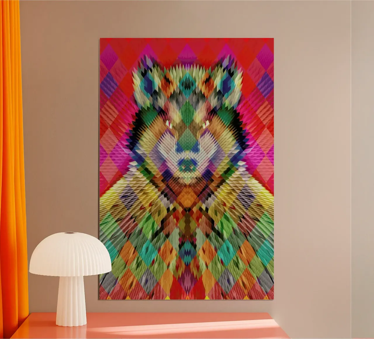 Corporate Wolf poster da Ali Gulec