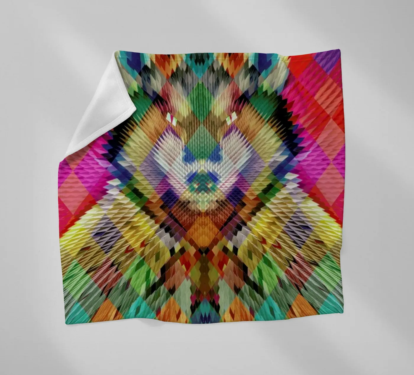 Corporate Wolf Fleecedecke von Ali Gulec