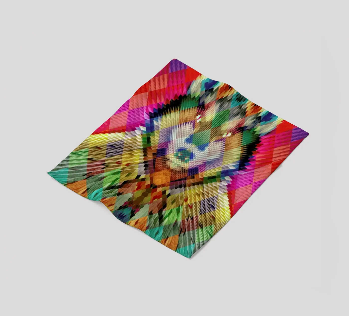 Corporate Wolf Fleecedecke von Ali Gulec
