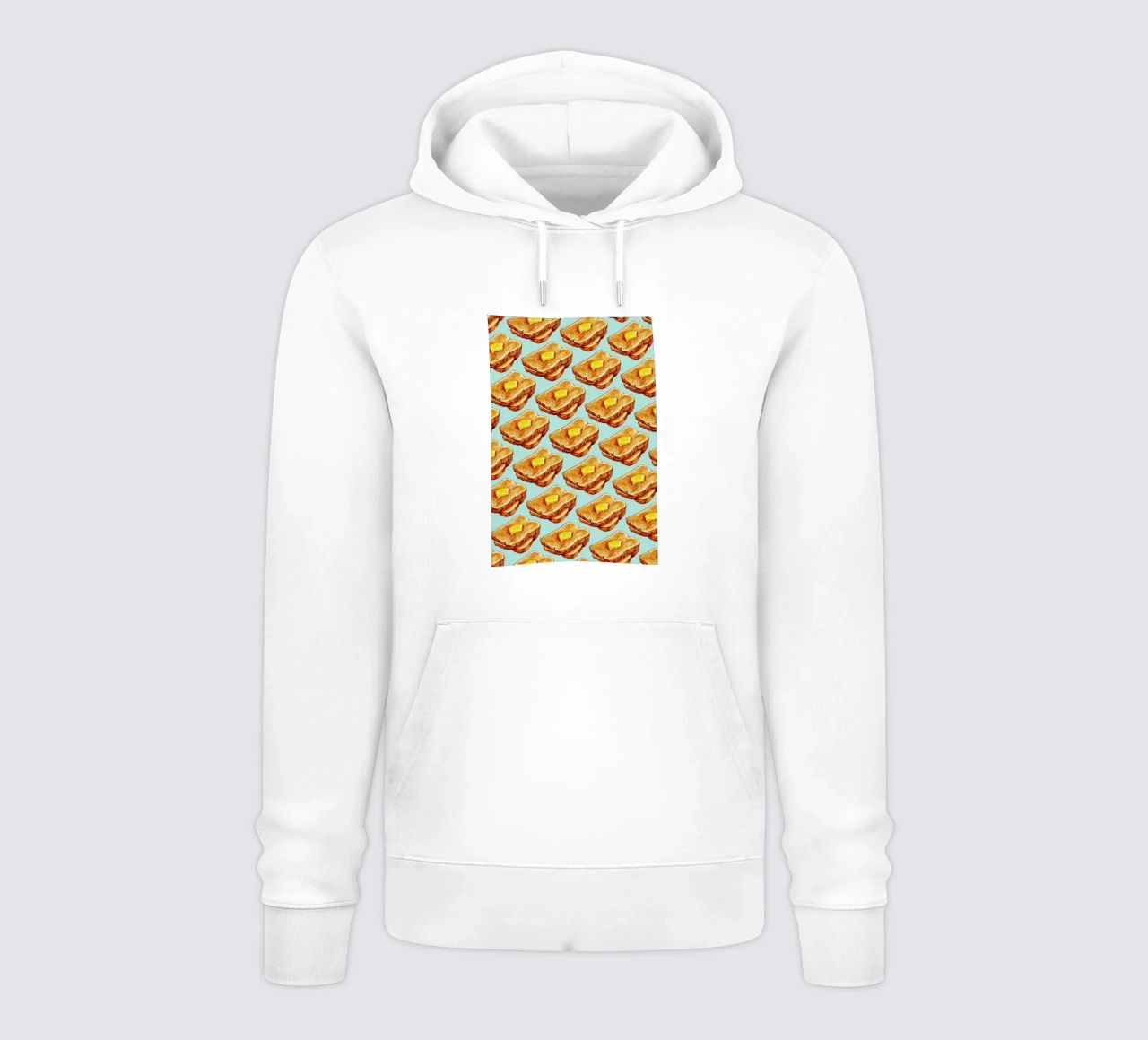 Buttered Toast Pattern felpa con cappuccio da Kelly Gilleran