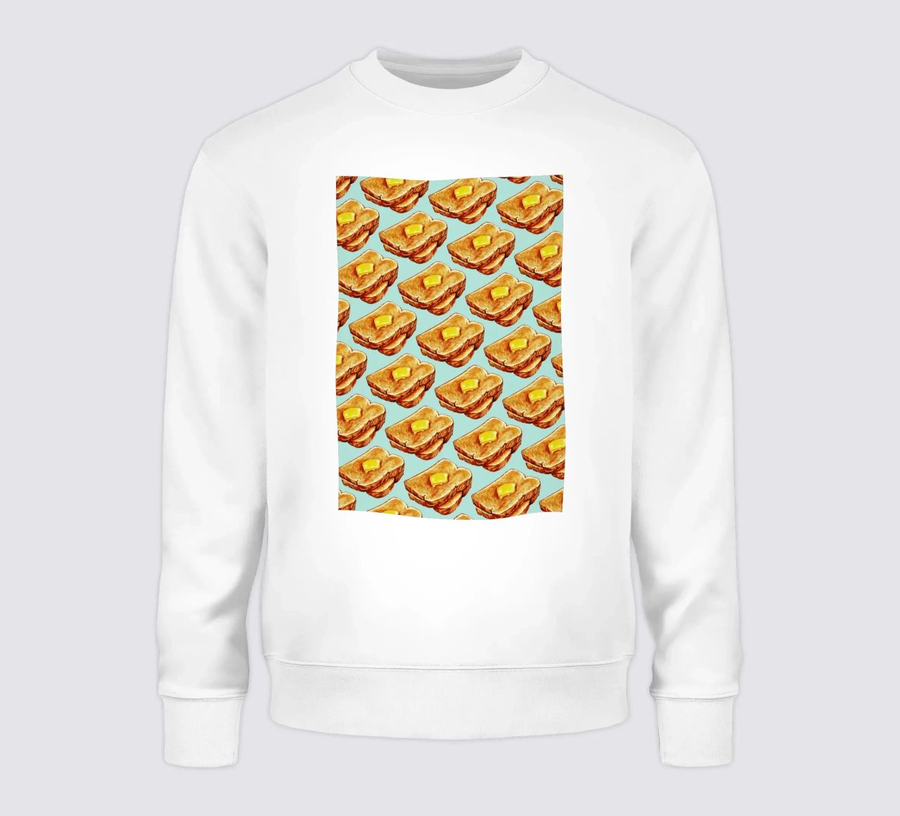 Buttered Toast Pattern felpa da Kelly Gilleran