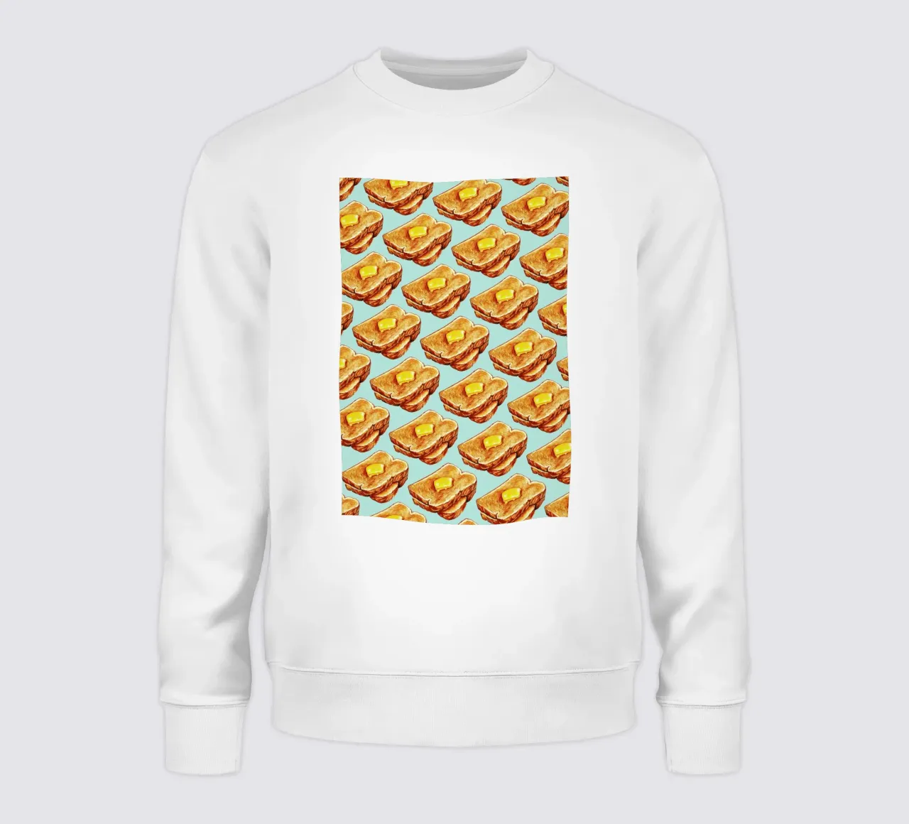 Buttered Toast Pattern felpa da Kelly Gilleran