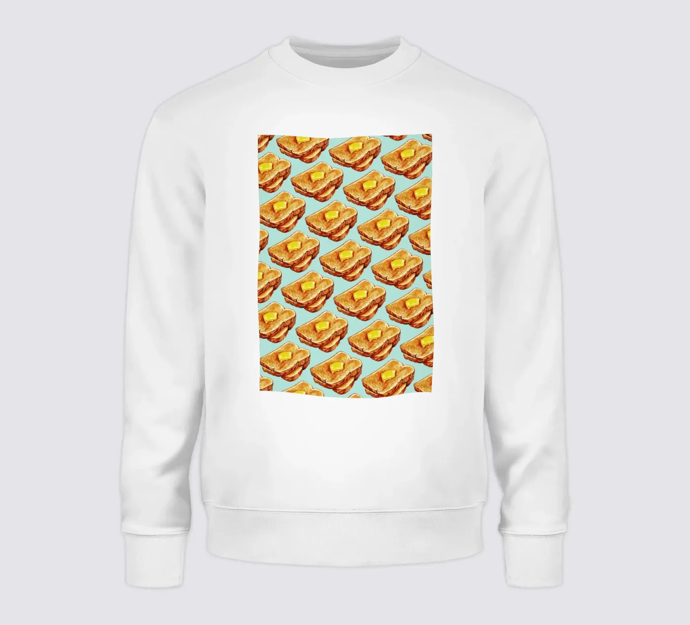 Buttered Toast Pattern felpa da Kelly Gilleran
