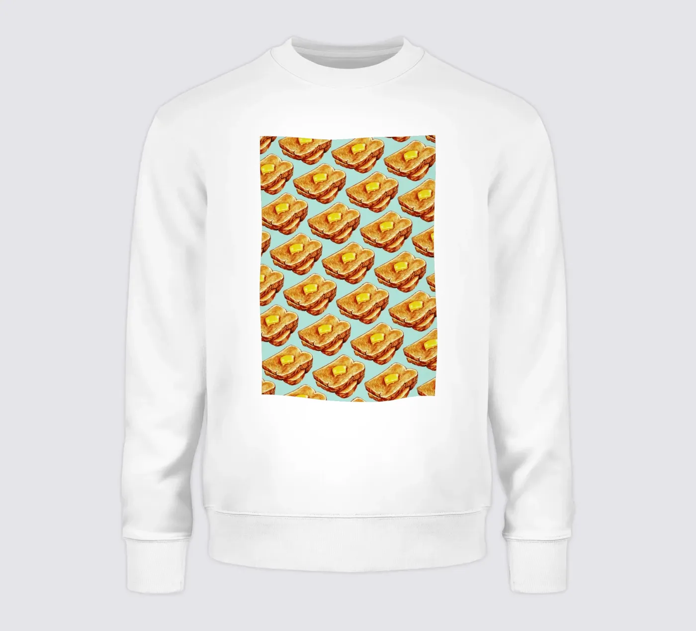 Buttered Toast Pattern felpa da Kelly Gilleran
