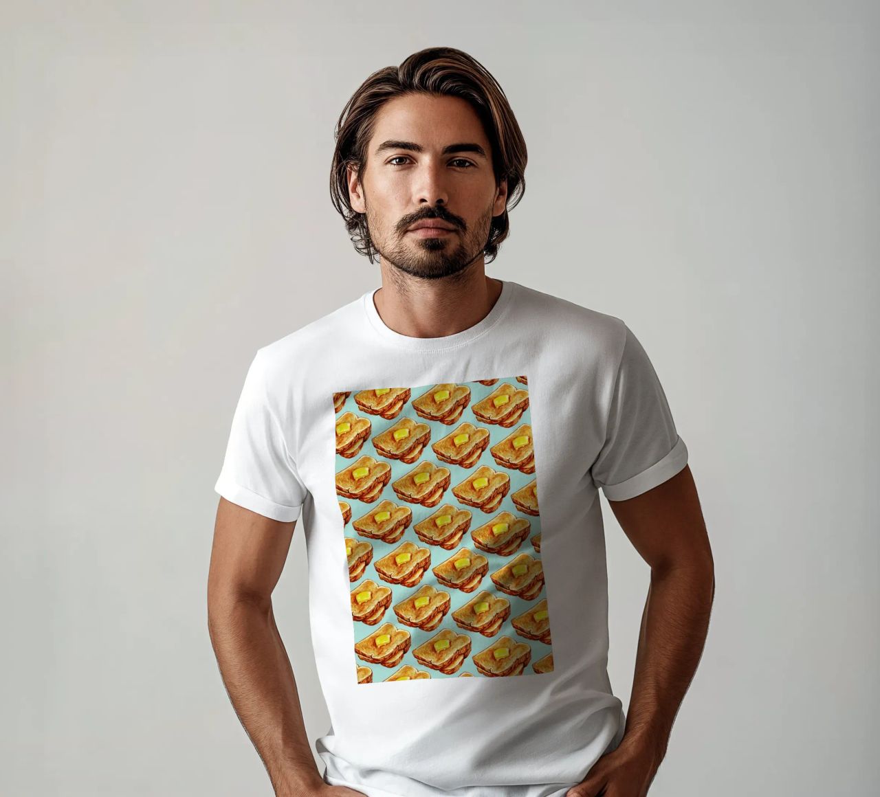 Buttered Toast Pattern camiseta de Kelly Gilleran