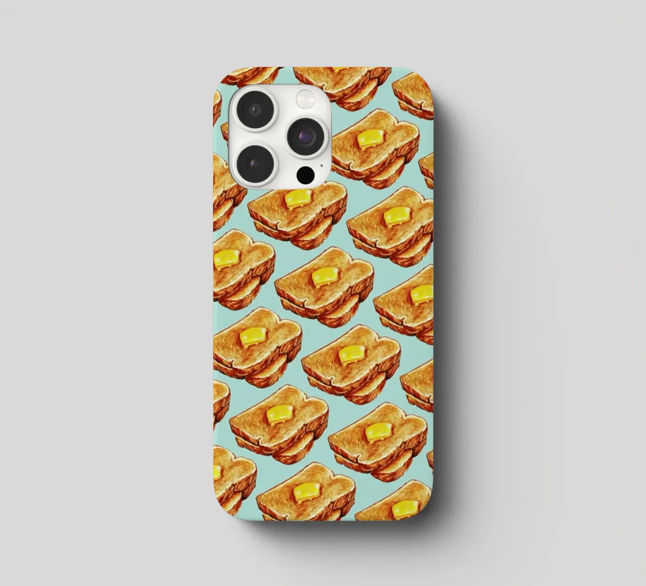 Buttered Toast Pattern cover iphone da Kelly Gilleran